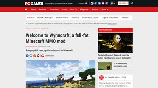 
                            10. Welcome to Wynncraft, a full-fat Minecraft MMO mod | PC Gamer