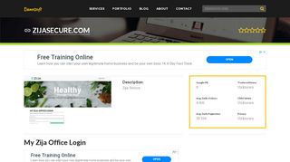 
                            5. Welcome to Zijasecure.com - MY ZIJA OFFICE LOGIN