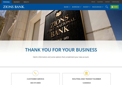 
                            3. Welcome to Zions Bank | Banking Options | Zions Bank