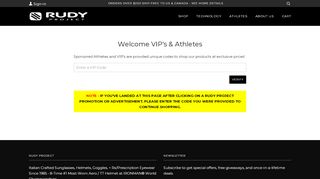 
                            7. Welcome VIP's & Athletes – Rudy Project North America