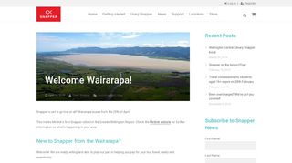 
                            10. Welcome Wairarapa! | Snapper