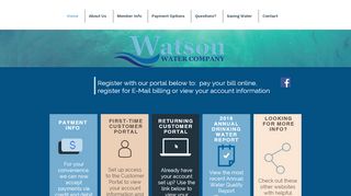 
                            11. Welcome Watson-Water