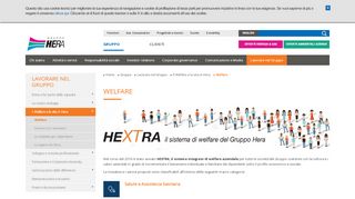 
                            13. Welfare - Il Welfare e la vita in Hera - Lavorare nel Gruppo - Gruppo ...