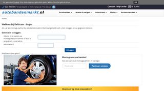 
                            1. Welkom bij Delticom - Login - Autobandenmarkt