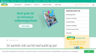 
                            5. Welkom bij Lottery Club! - Nationale Loterij