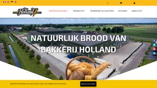 
                            2. Welkom op de website van Bakkerij Holland