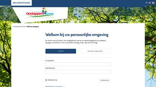 
                            4. Welkomstpagina - Mijn Oostappen