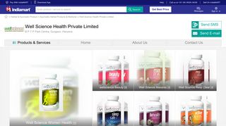 
                            4. Well Science Health Private Limited - Manufacturer of New Product ...