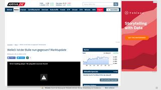 
                            5. Welle3: Ist der Bulle nun gegessen? Marktupdate - News - ARIVA.DE