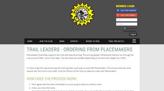 
                            9. Wellington Mountain Bike Club - Ordering from Placemakers