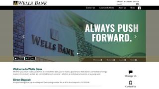
                            4. Wells Bank