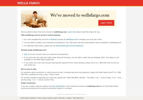 
                            11. Wells Fargo Dealer Services