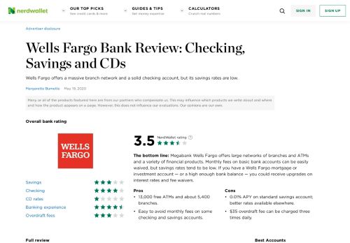 
                            10. Wells Fargo Reviews & Ratings - NerdWallet