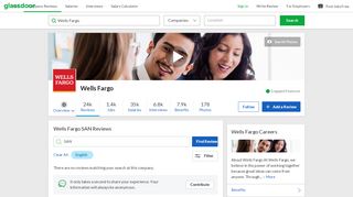 
                            8. Wells Fargo Sans Reviews | Glassdoor