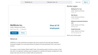 
                            10. WellWorks Inc. | LinkedIn