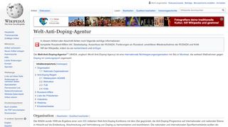 
                            7. Welt-Anti-Doping-Agentur – Wikipedia