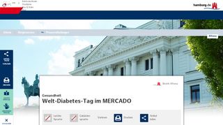 
                            11. Welt-Diabetes-Tag im MERCADO - hamburg.de