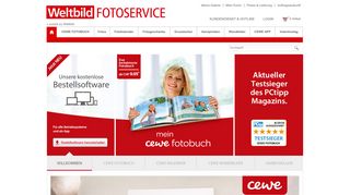 
                            8. Weltbild Fotoservice: Fotoprodukte online bestellen | CEWE ...