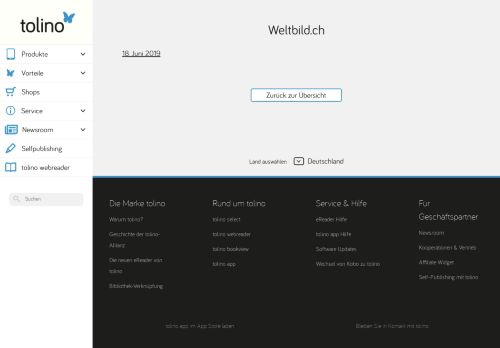 
                            4. Weltbild.ch - tolino Schweiz