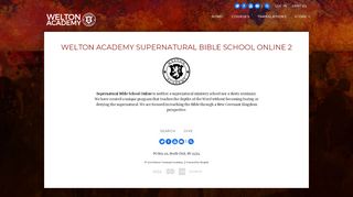 
                            4. Welton Academy Supernatural Bible School Online 2 – ...