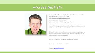 
                            7. Weltrohkosttag-Kongress 2018 Andreas Paffrath - Weltrohkosttag ...