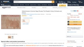 
                            13. Weltschmerzen (Commie Hippy Psi-pop) The People's ... - Amazon.com