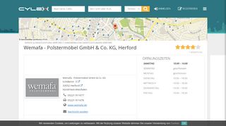 
                            9. Wemafa - Polstermöbel GmbH & Co. KG, Handwerkliche ... - Cylex