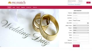 
                            1. WeMatch Matrimony: Home - Best Christian Matrimony website in ...