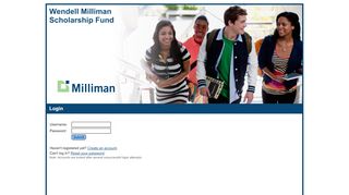 
                            12. Wendell Milliman Scholarship Fund - Login