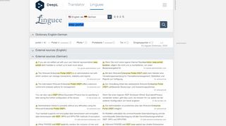 
                            11. wep portal - German translation – Linguee