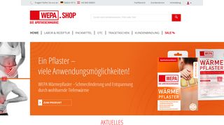 
                            3. WEPA Onlineshop: Home