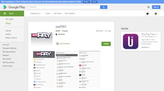 
                            7. wePAY - แอปพลิเคชันใน Google Play