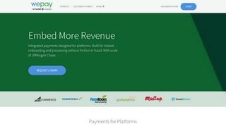 
                            11. WePay: Integrated Payments For Platforms