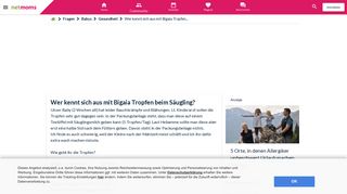 
                            7. Wer kennt sich aus mit Bigaia Tropfen beim Säugling? | NetMoms.de