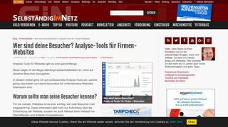 
                            2. Wer sind deine Besucher? Analyse-Tools für Firmen-Websites