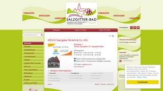 
                            12. Werbegemeinschaft Salzgitter-Bad e.V. - WEVG Salzgitter GmbH & Co ...