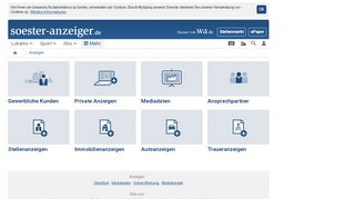 
                            8. Werben auf soester-anzeiger.de und im Soester Anzeiger