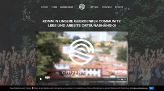 
                            2. Werde Teil des Citizen Circle und starte ein ortsunabhängiges Business