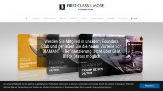 
                            5. Werden Sie Mitglied in unserem Founders Club ... - First Class & More