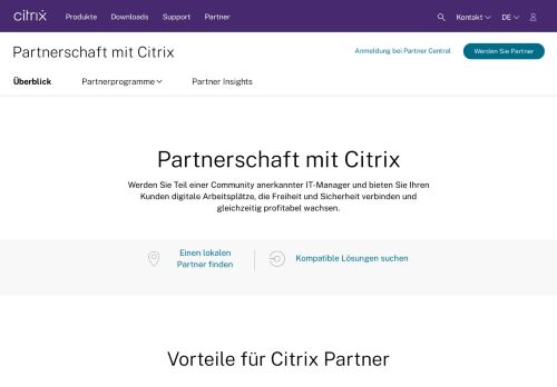 
                            4. Werden Sie Partner – Citrix
