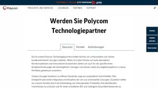 
                            10. Werden Sie Polycom Technologiepartner – Partner – Polycom, Inc.
