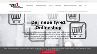 
                            5. Werden Sie tyre1 Kunde - tyre1 GmbH & Co. KG