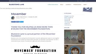
                            10. We're a Proud Partner of the Movember Foundation | Bluestone Lane