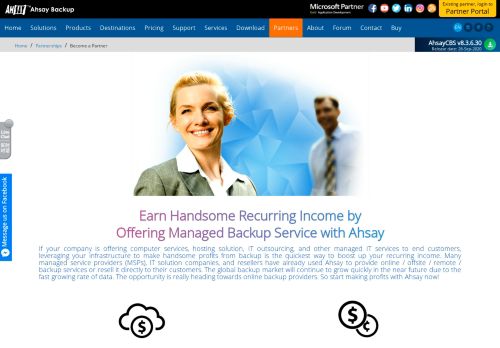 
                            9. We're MSPs' Ideal Partner - Ahsay Backup