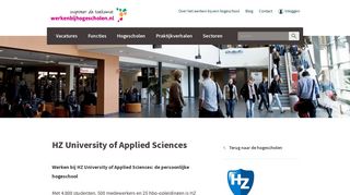 
                            5. Werken bij HZ University of Applied Sciences - Werkenbijhogescholen