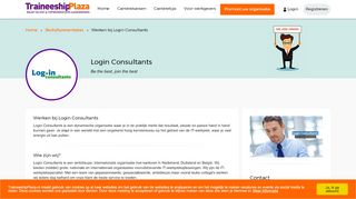 
                            11. Werken bij Login Consultants - Traineeships, stages en starters ...