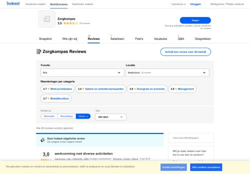 
                            13. Werken bij Zorgkompas: Reviews van medewerkers | Indeed.nl