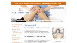 
                            6. Werkgroep VKB - ROF Gelderse Vallei