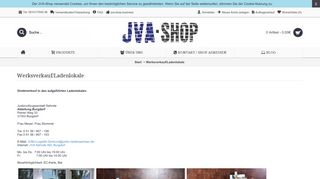 
                            11. Werksverkauf - JVA-Shop