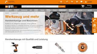 
                            3. Werkzeug und Zubehör online bei BTI kaufen